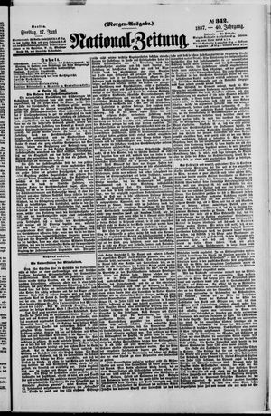 Nationalzeitung vom 17.06.1887