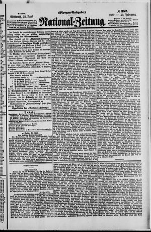 Nationalzeitung on Jun 22, 1887