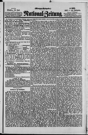 National-Zeitung vom 28.06.1887