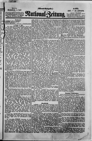 National-Zeitung on Jul 2, 1887