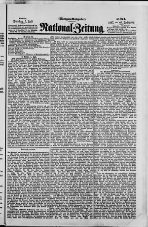 Nationalzeitung vom 05.07.1887
