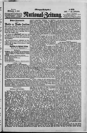 Nationalzeitung on Jul 6, 1887
