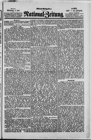 Nationalzeitung on Jul 6, 1887