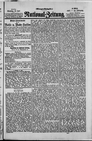 Nationalzeitung vom 10.07.1887