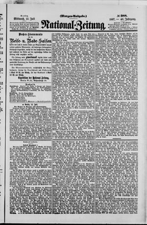 Nationalzeitung on Jul 13, 1887