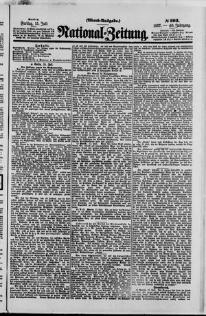 National-Zeitung vom 15.07.1887