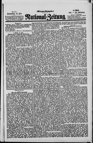 National-Zeitung vom 16.07.1887