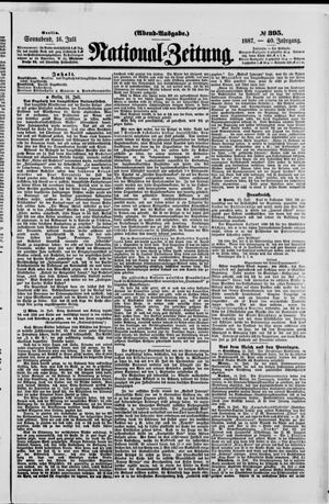 National-Zeitung vom 16.07.1887