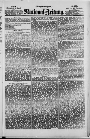 Nationalzeitung on Aug 6, 1887