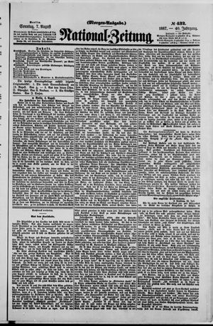Nationalzeitung vom 07.08.1887