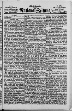 National-Zeitung vom 10.08.1887