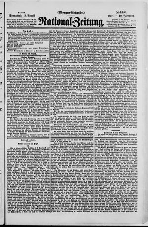 National-Zeitung vom 13.08.1887