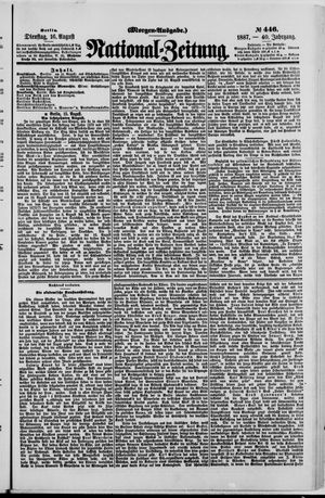 National-Zeitung vom 16.08.1887