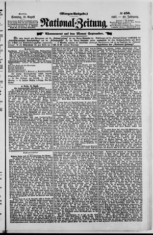 Nationalzeitung vom 21.08.1887