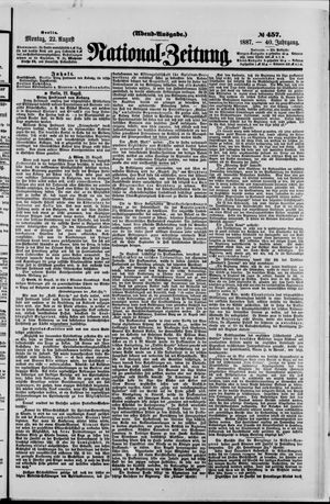 National-Zeitung vom 22.08.1887