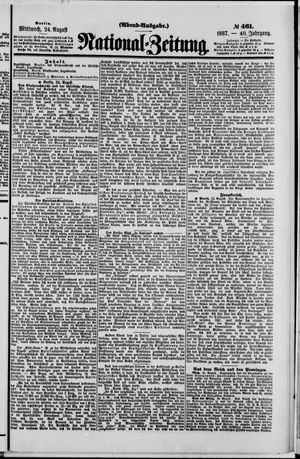 National-Zeitung vom 24.08.1887