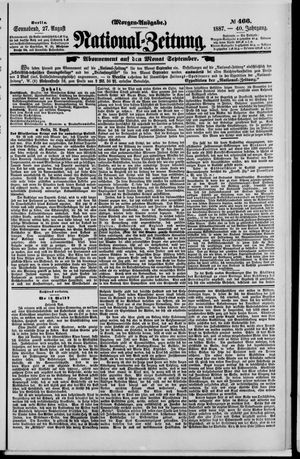 National-Zeitung vom 27.08.1887