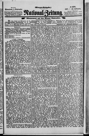 National-Zeitung vom 03.09.1887