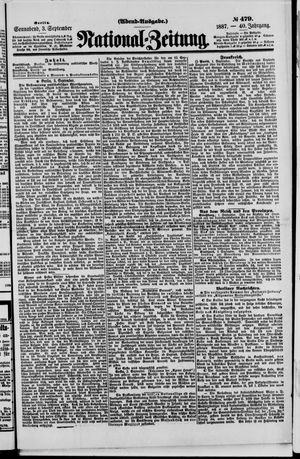 National-Zeitung vom 03.09.1887