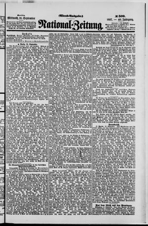 National-Zeitung vom 21.09.1887