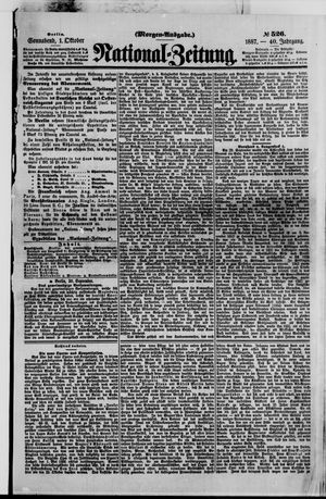 National-Zeitung vom 01.10.1887