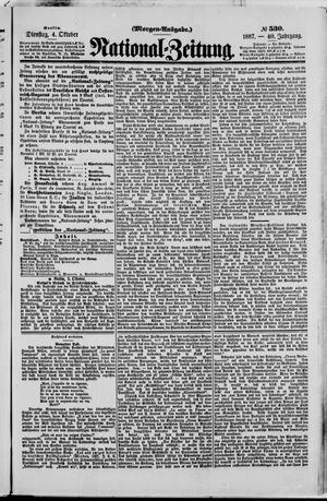 National-Zeitung vom 04.10.1887