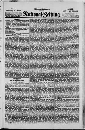 National-Zeitung vom 06.10.1887
