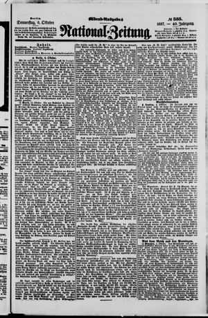 National-Zeitung vom 06.10.1887