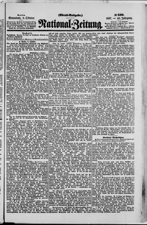 National-Zeitung vom 08.10.1887