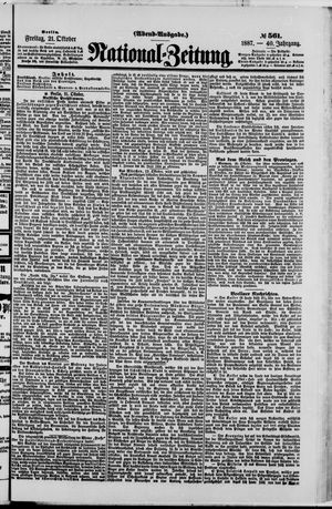 National-Zeitung vom 21.10.1887