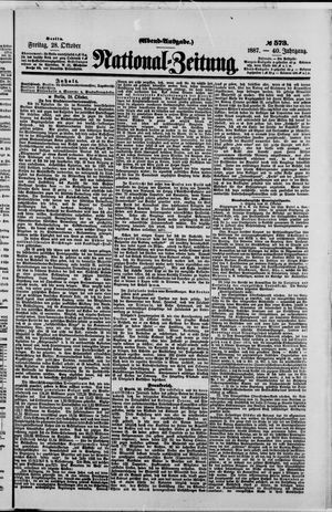 National-Zeitung vom 28.10.1887