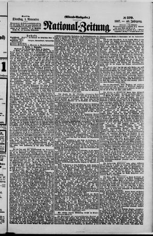 National-Zeitung vom 01.11.1887