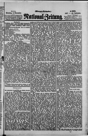 National-Zeitung vom 06.11.1887