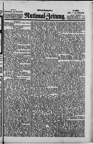 National-Zeitung vom 12.11.1887