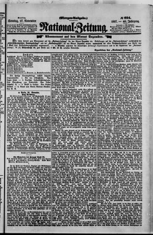 National-Zeitung vom 27.11.1887