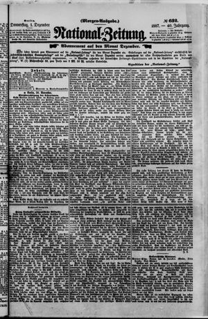 National-Zeitung vom 01.12.1887