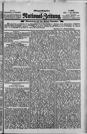 National-Zeitung vom 03.12.1887