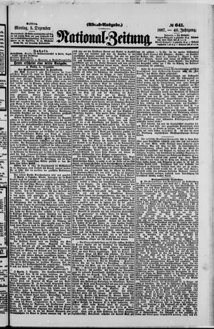 National-Zeitung vom 05.12.1887