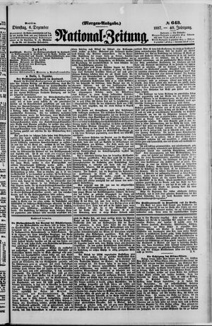 Nationalzeitung vom 06.12.1887