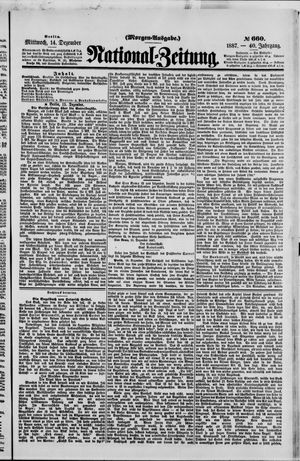 National-Zeitung vom 14.12.1887