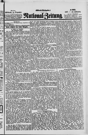 National-Zeitung vom 14.12.1887