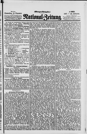 National-Zeitung vom 15.12.1887