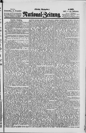 National-Zeitung vom 15.12.1887