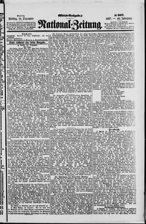 National-Zeitung vom 16.12.1887