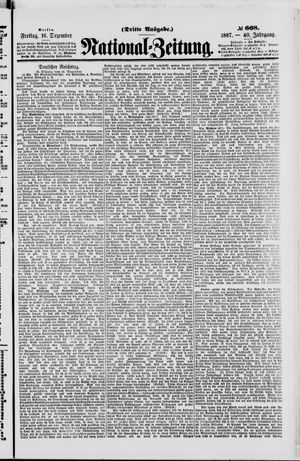 National-Zeitung vom 16.12.1887