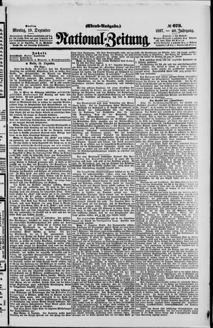 National-Zeitung vom 19.12.1887