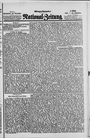 National-Zeitung vom 24.12.1887