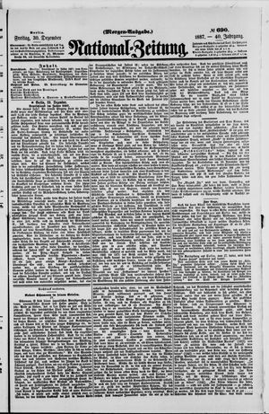 National-Zeitung vom 30.12.1887