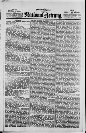 National-Zeitung vom 03.01.1888