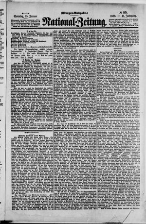 National-Zeitung vom 15.01.1888
